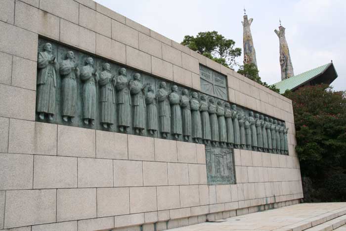 Monumento a los 26 Martires de Nagasaki en Japn